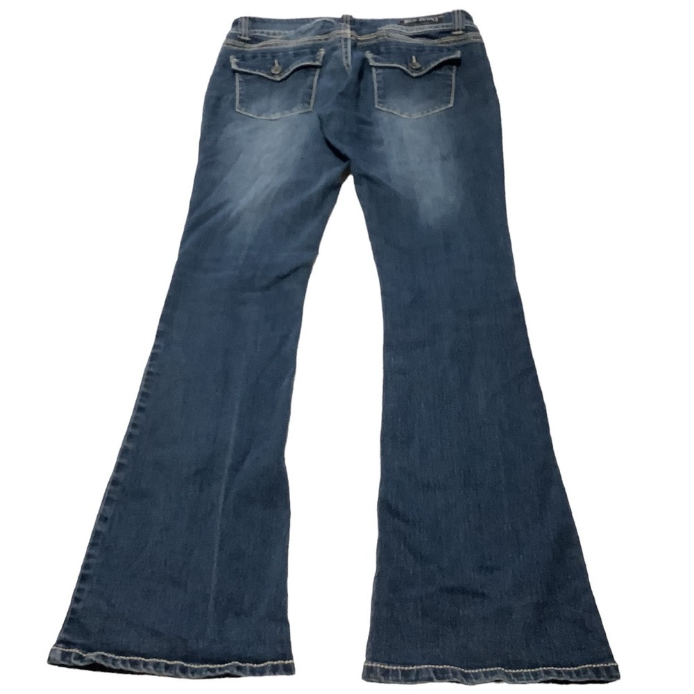RED RIVET‎ Low Rise Bootcut Jeans - Size 7 - Picture 3 of 9